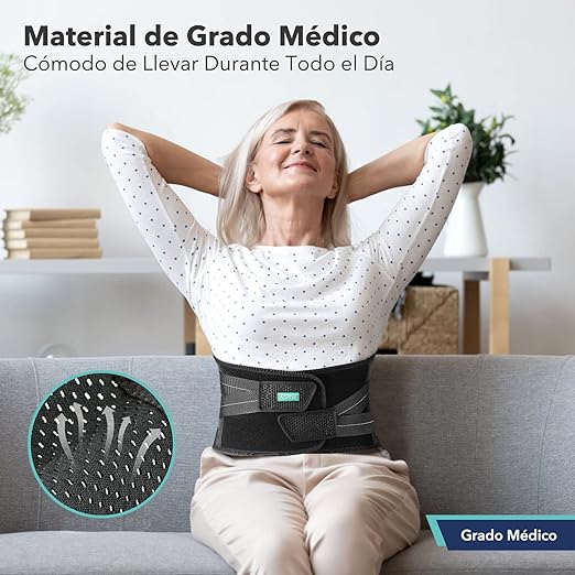 Faja lumbar térmica TOURMABELT™