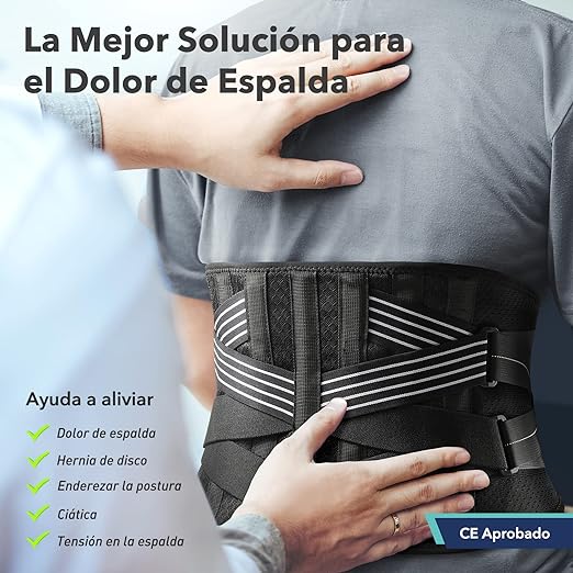 Faja lumbar térmica TOURMABELT™