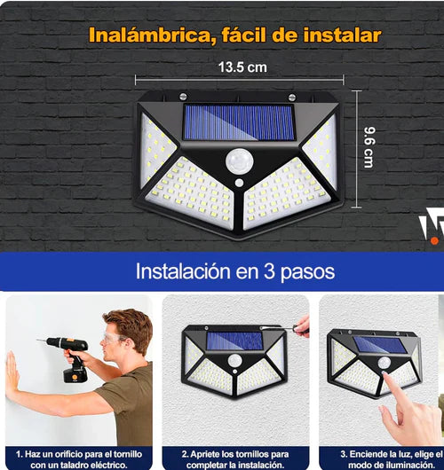 (COMPRA 1 LLEVA 2) Solux™ - Lámpara solar con sensor de movimiento