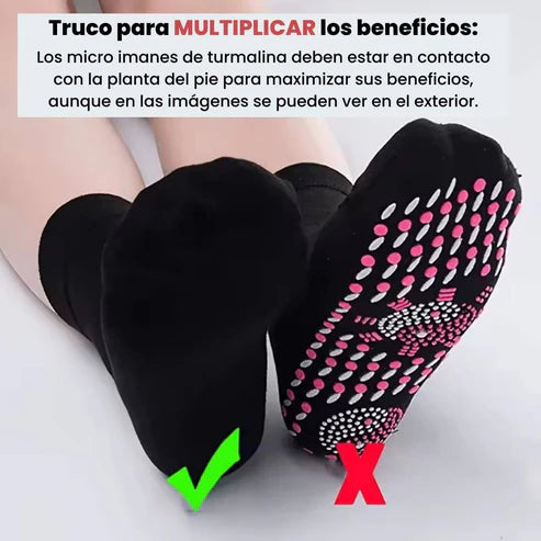 Calcetines de acupresión Anti-Varices (Compra 1 par y llévate 2 pares)