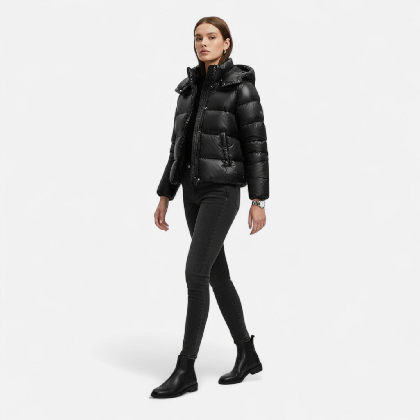 Women’s Slim Puffer Jacket Elegance