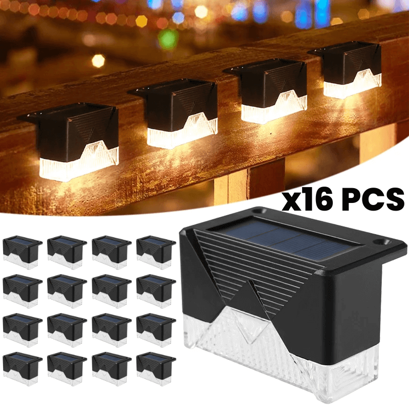 Kit de Iluminación Solar LED para Exteriores