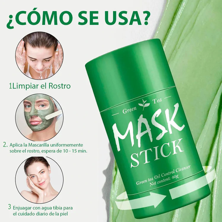 (COMPRA 1 LLEVA 2) Crystal Skin™ Mascarilla De Té Verde