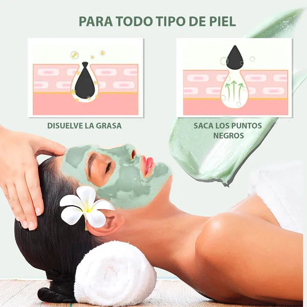 (COMPRA 1 LLEVA 2) Crystal Skin™ Mascarilla De Té Verde