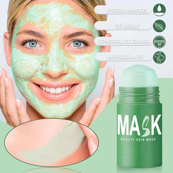 (COMPRA 1 LLEVA 2) Crystal Skin™ Mascarilla De Té Verde
