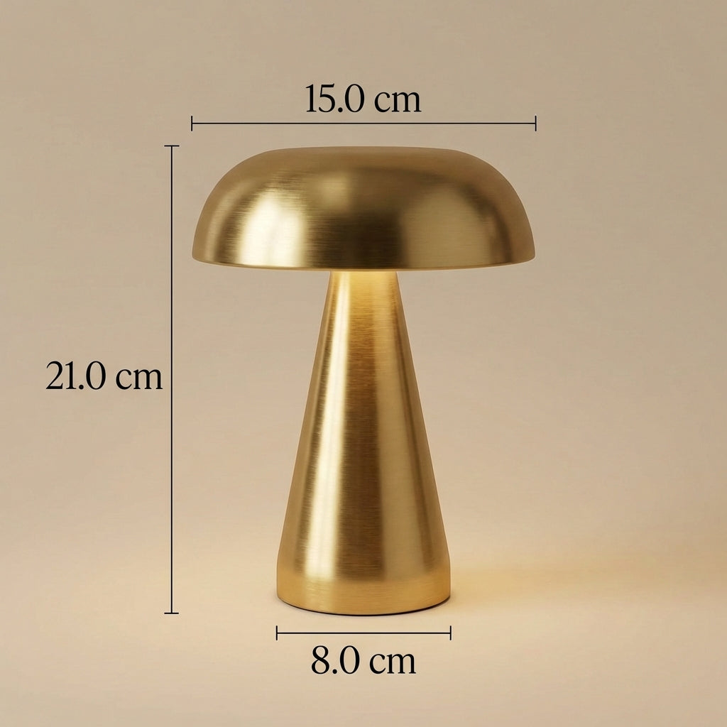 Minimalist Dome Table Lamp LED 1-Light