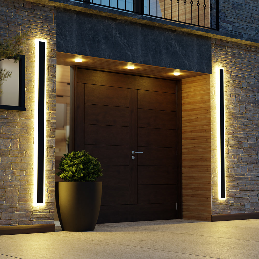 Vynn Linear Outdoor Wall Lamp
