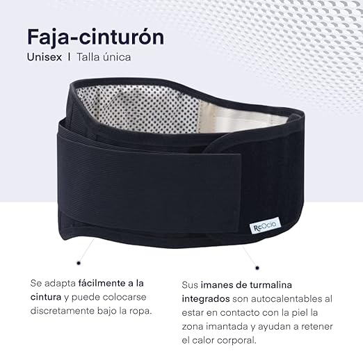 Faja lumbar térmica TOURMABELT™