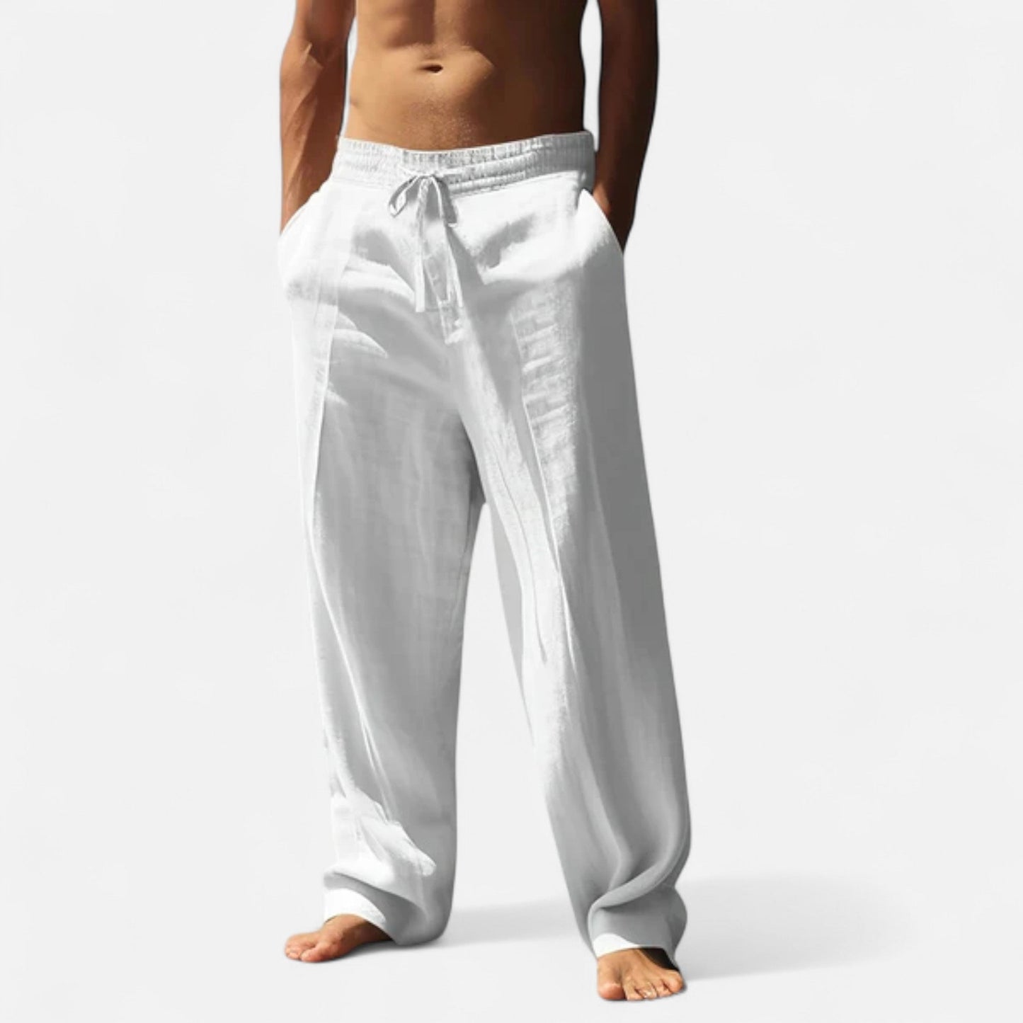 Men’s Relaxed Linen Trousers