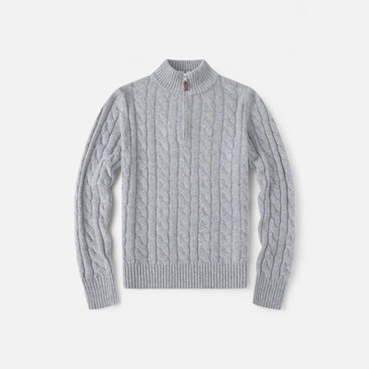 Women’s Half Zip Sweater – Verbier Alpine Elegance