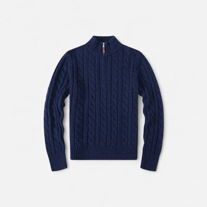 Women’s Half Zip Sweater – Verbier Alpine Elegance