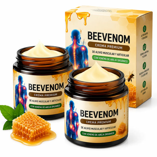 Crema con veneno de abeja para aliviar articulaciones y huesos