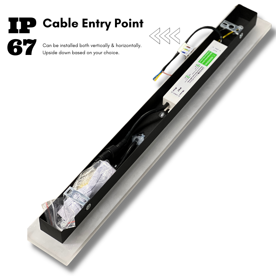 Vynn Linear Outdoor Wall Lamp