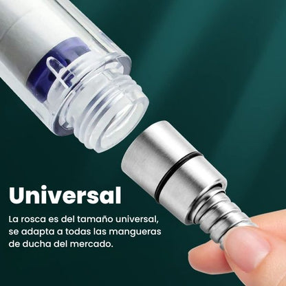 Cabezal Ecoducha con Turbina y Filtro - TURBOSHOWER™