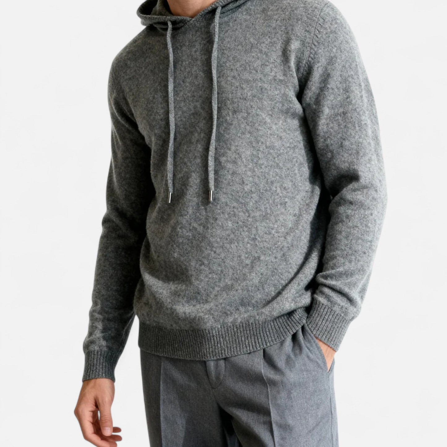 Men’s 100% Cashmere Hoodie