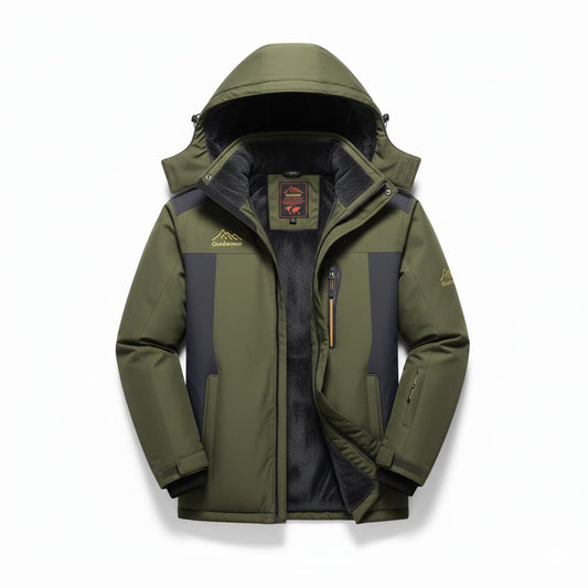 Men's Waterproof Winter Jacket - Hooded