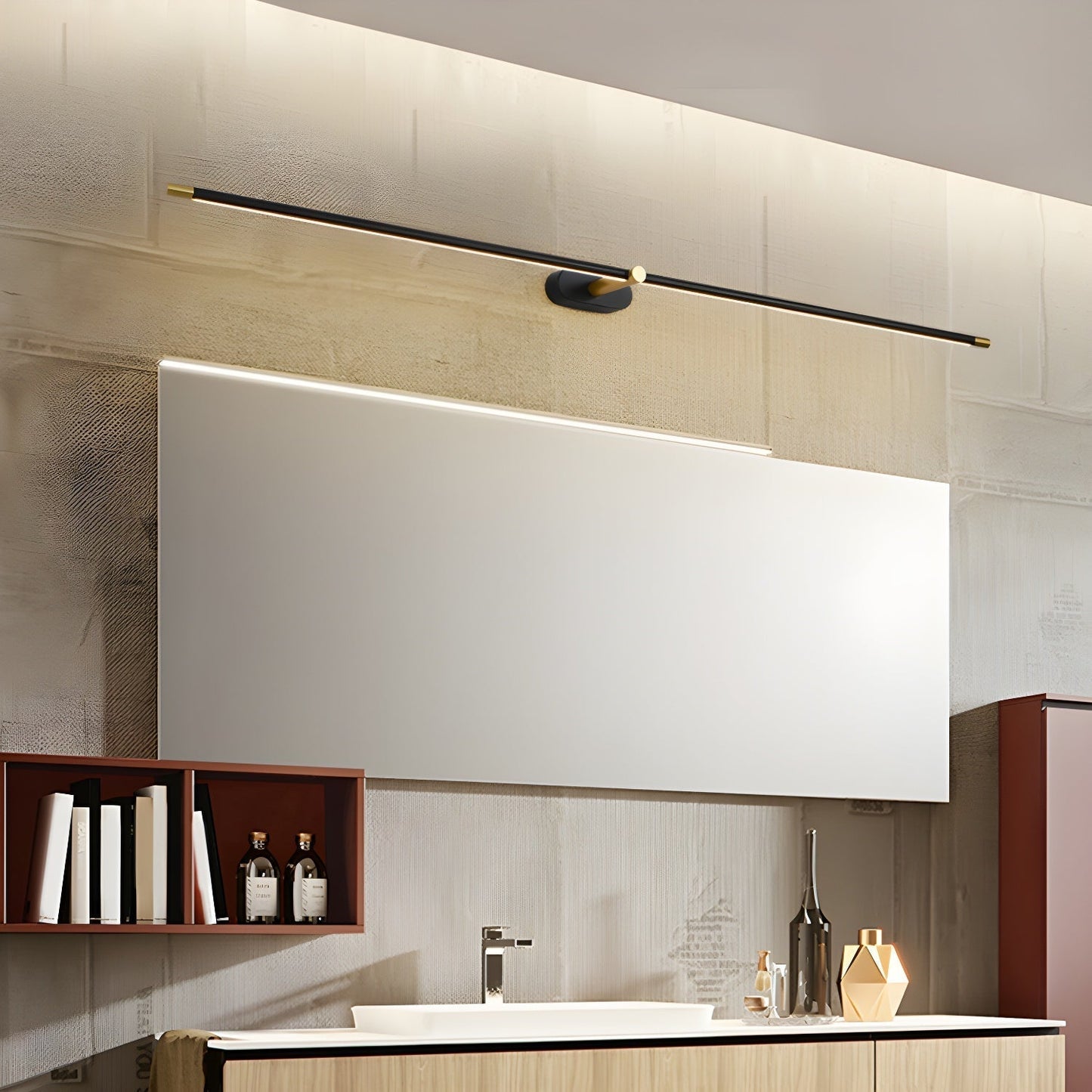 Flano Minimalist Linear Rechargeable Wall Lamp