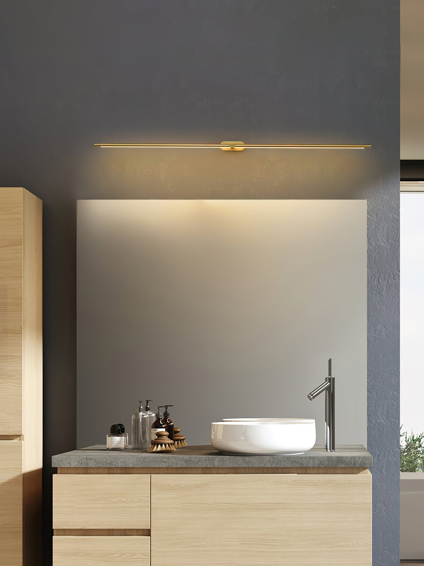 Flano Minimalist Linear Rechargeable Wall Lamp