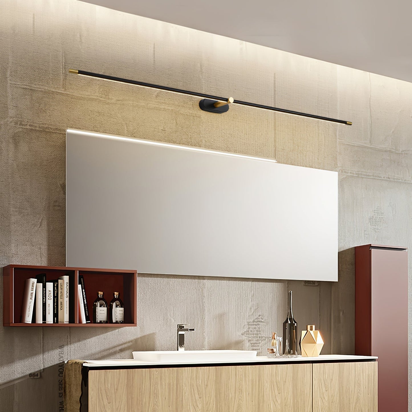 Flano Minimalist Linear Rechargeable Wall Lamp