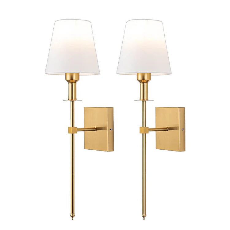 Classic Scontra Wall Lamps – 2-Pack | Elegant Home Design