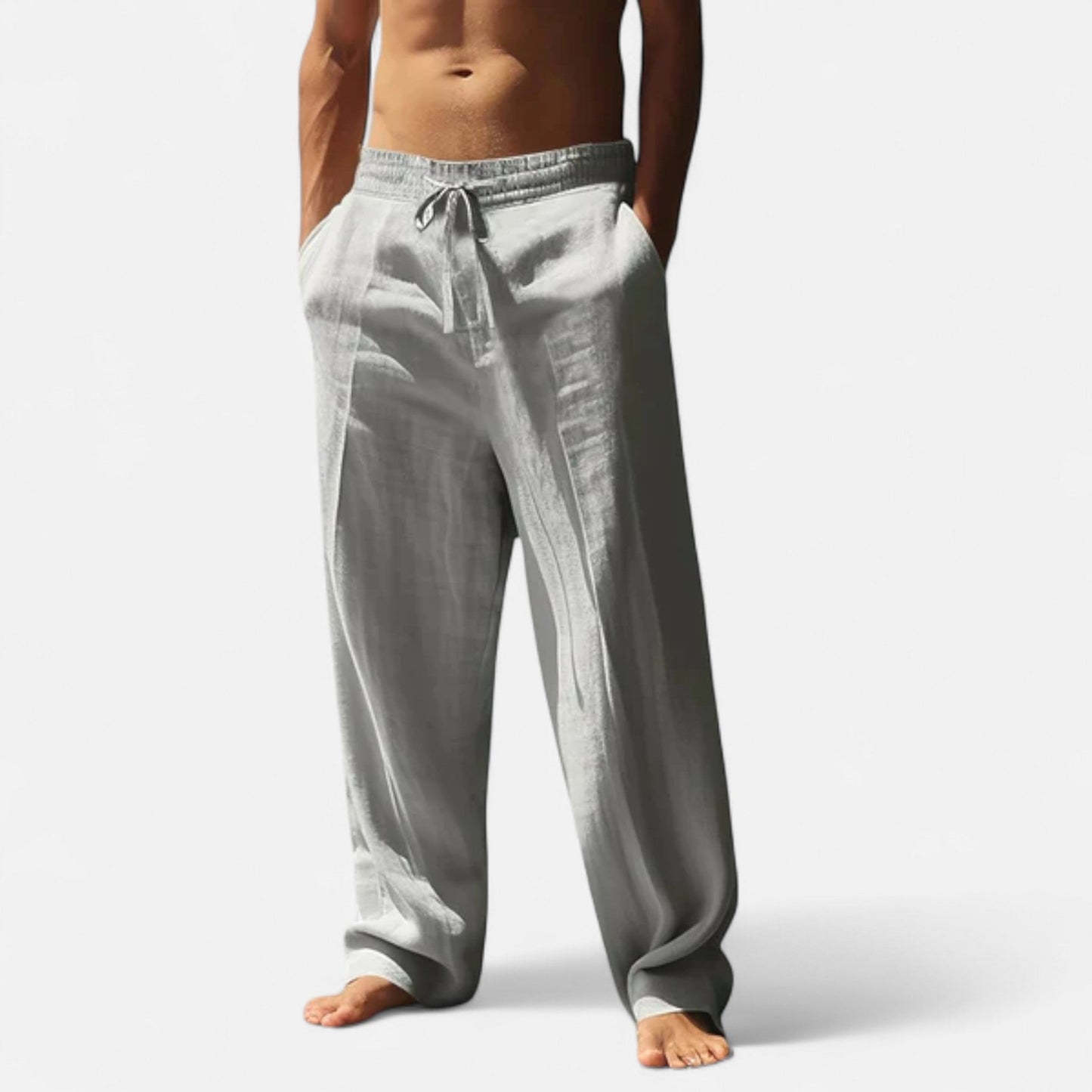 Men’s Relaxed Linen Trousers