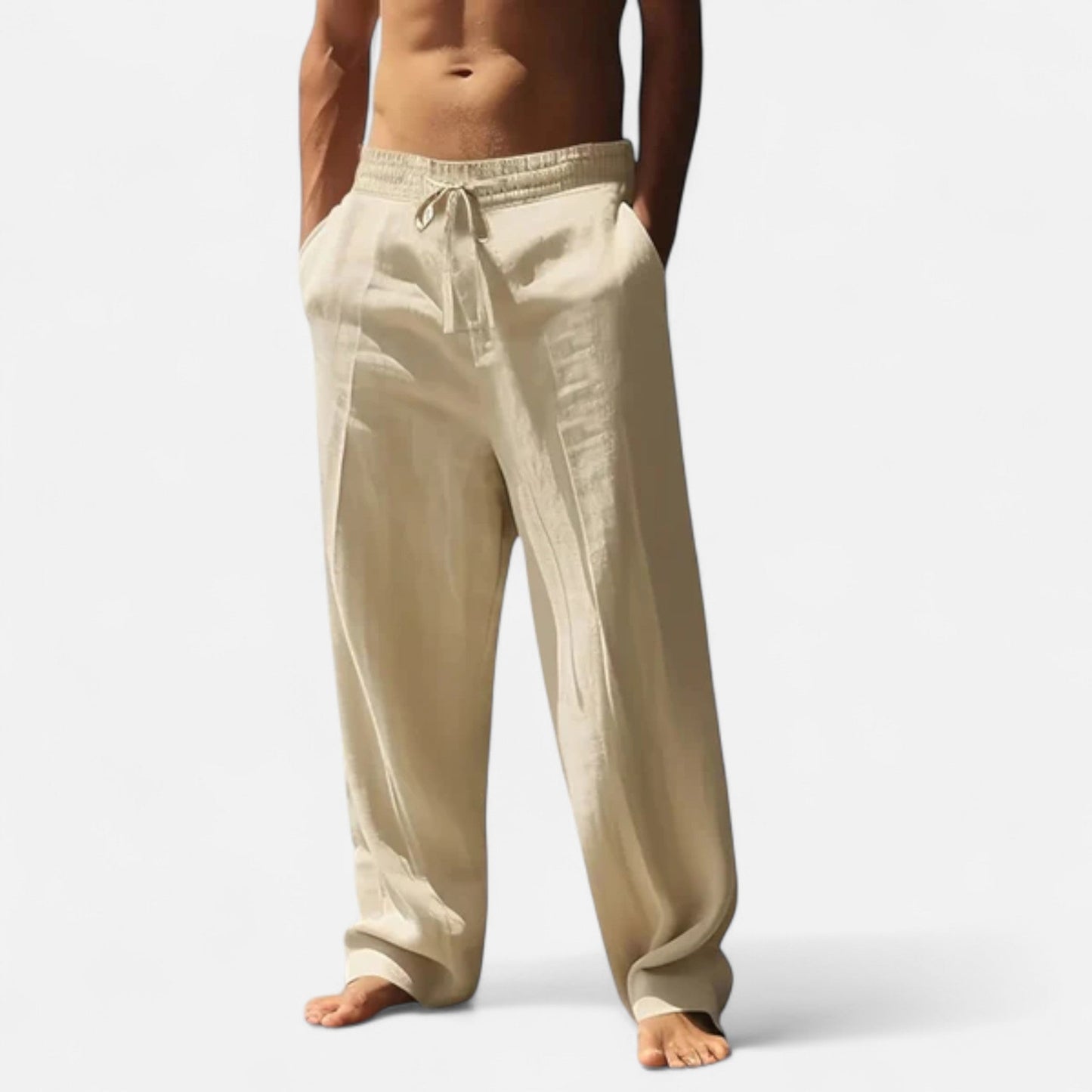 Men’s Relaxed Linen Trousers