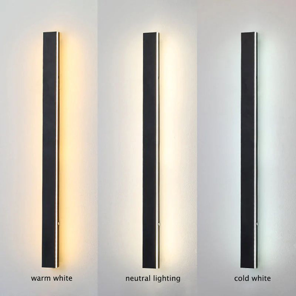 Silex Linear Outdoor Wall Lamp