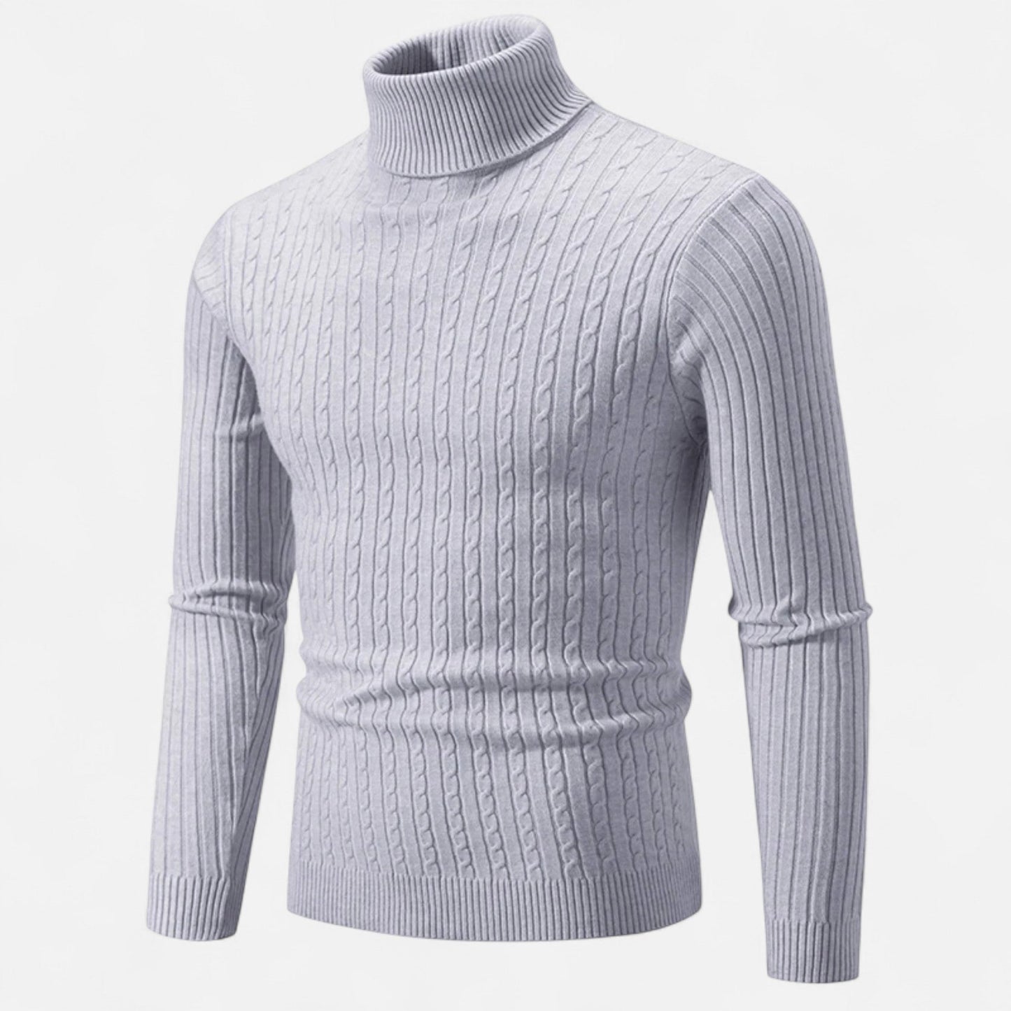 Men’s Wool High-Neck Sweater
