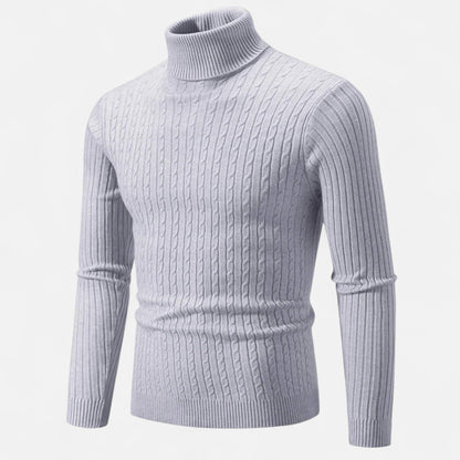 Men’s Wool High-Neck Sweater
