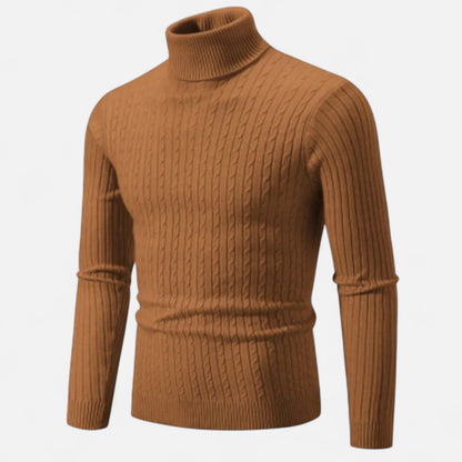 Men’s Wool High-Neck Sweater