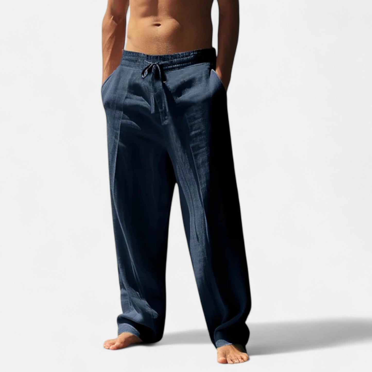 Men’s Relaxed Linen Trousers