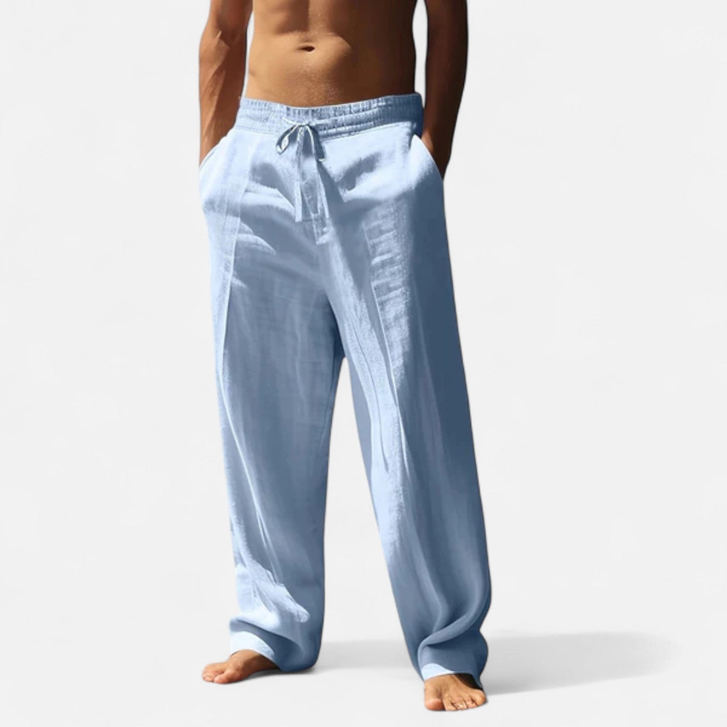 Men’s Relaxed Linen Trousers