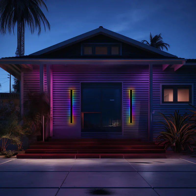 Silex Linear Outdoor Wall Lamp