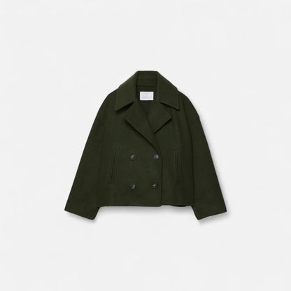 Women’s Double-Breasted Wool Coat