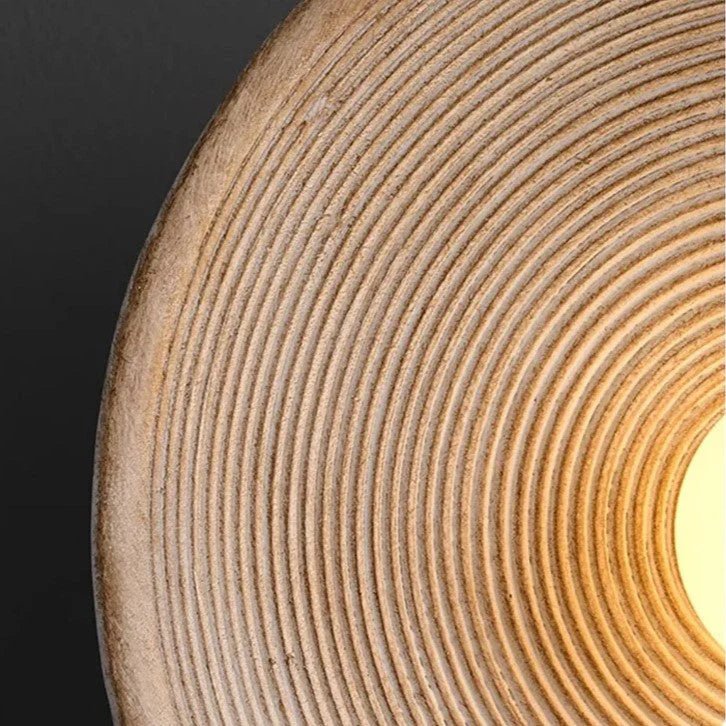 Nordic Creative Retro Round Wall Lamp