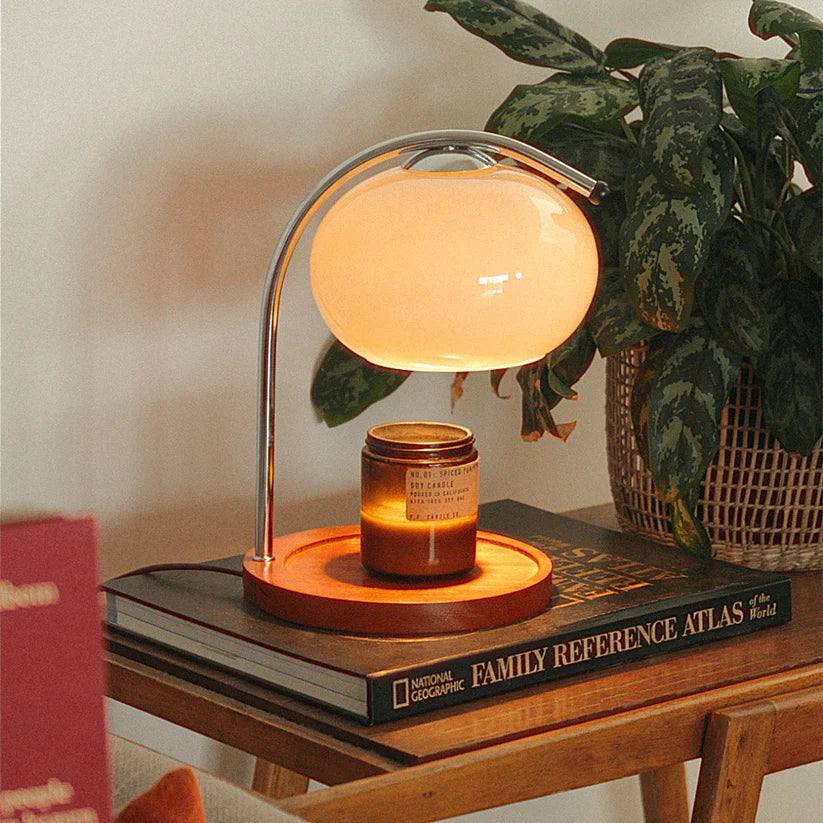 Retro Bauhaus LED Candle Lamp – Vintage Home Lighting