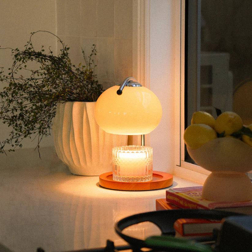Retro Bauhaus LED Candle Lamp – Vintage Home Lighting