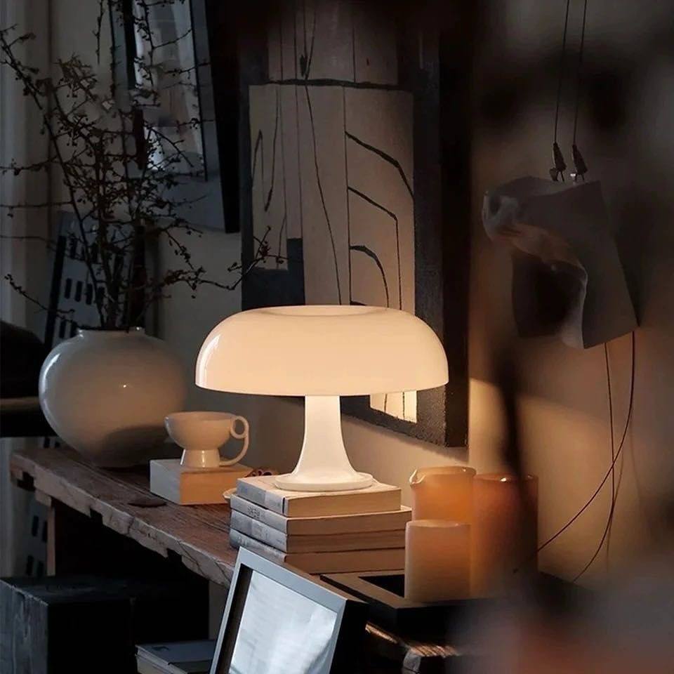 Retro Mushroom LED Table Lamp