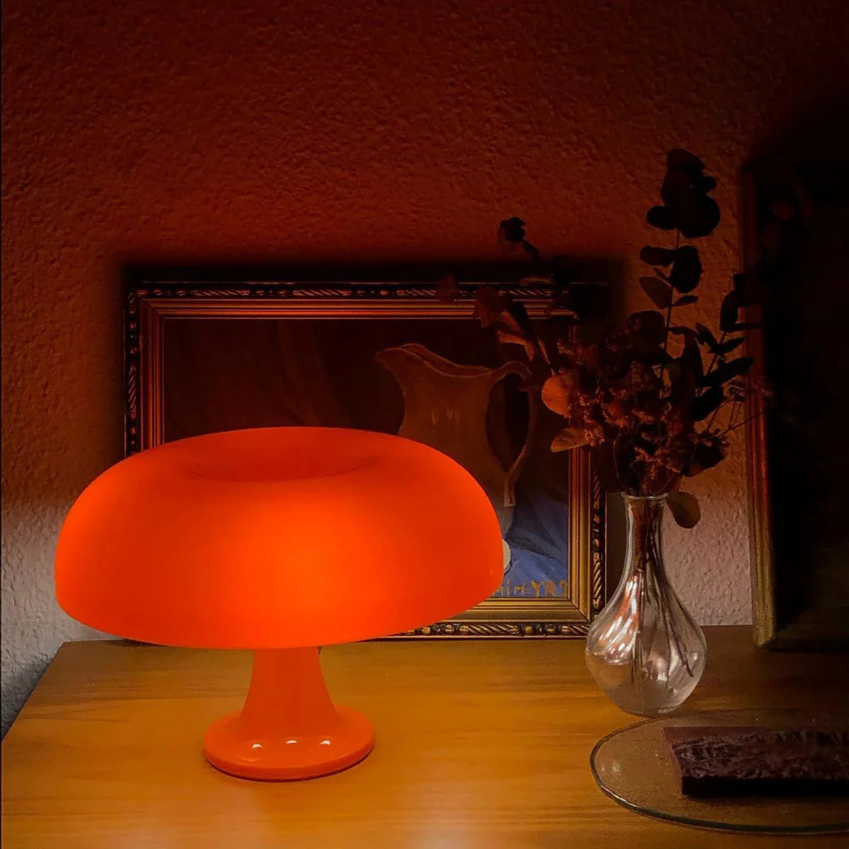 Retro Mushroom LED Table Lamp